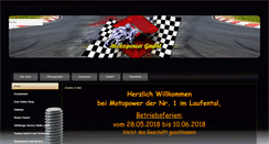 Desktop Screenshot of motopower.ch