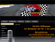 Tablet Screenshot of motopower.ch